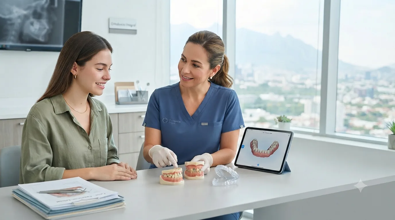Dentista Ortodoncista para Pacientes con Apiñamiento Dental en Monterrey
