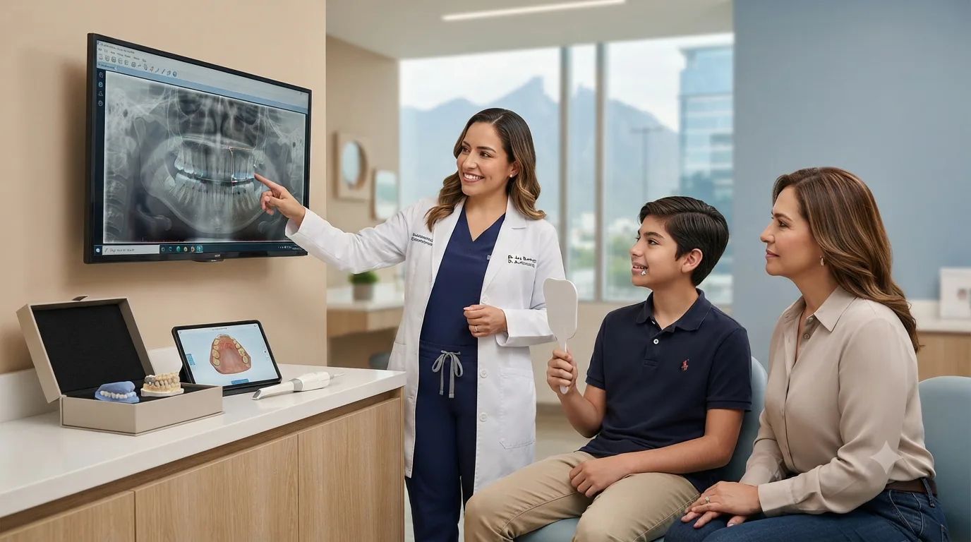 Radiografías dentales (panorámica, cefalométrica) y estudios de diagnóstico en Monterrey